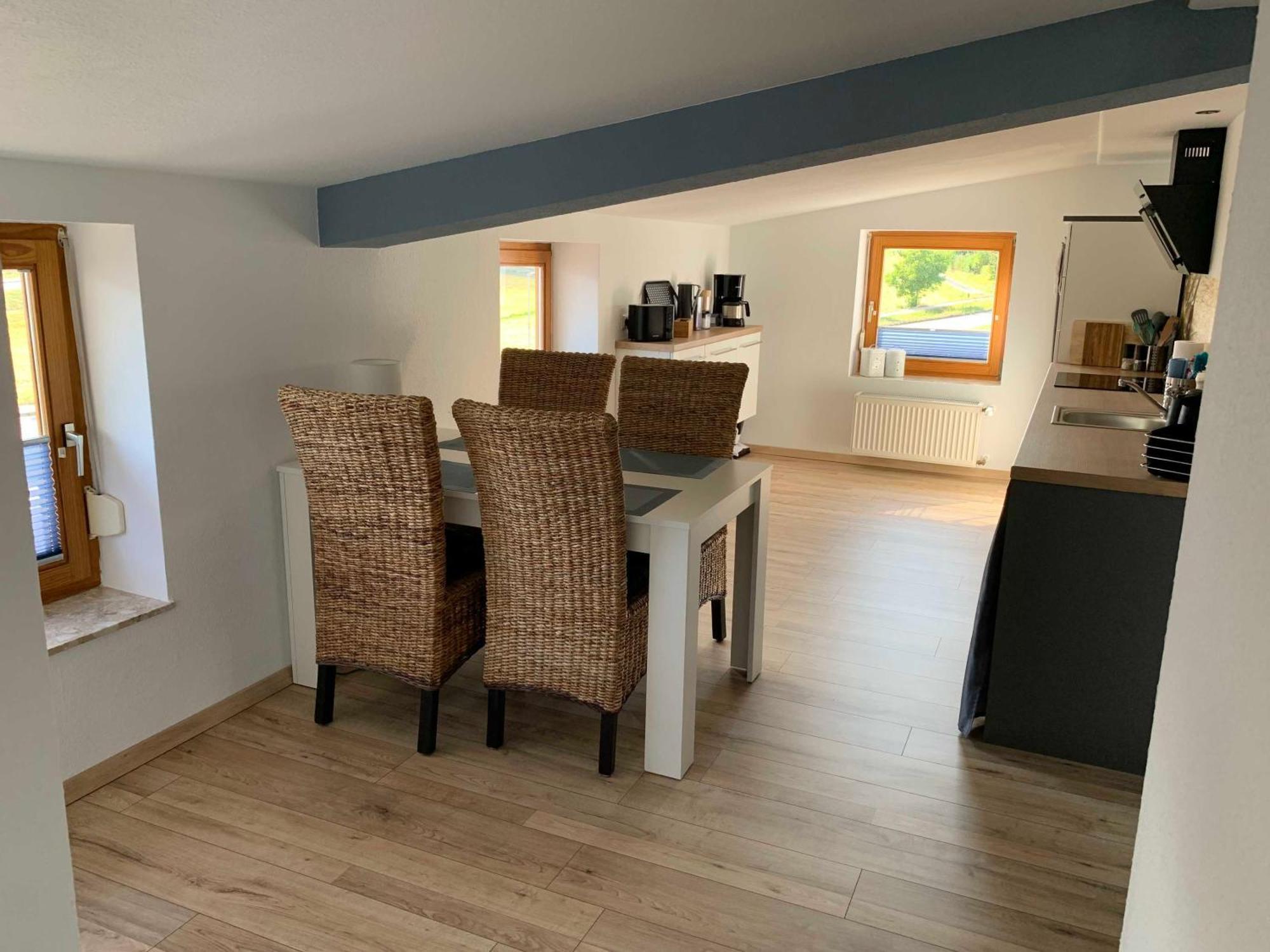 Ferienwohnung In Den Wiesen Albertshausen Экстерьер фото