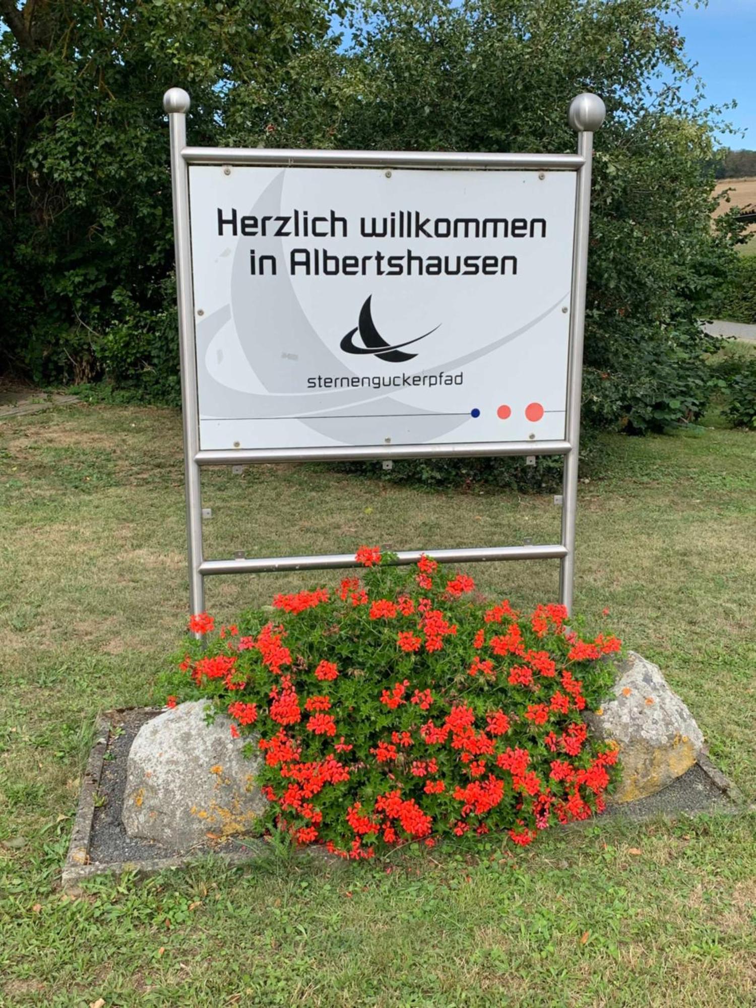 Ferienwohnung In Den Wiesen Albertshausen Экстерьер фото