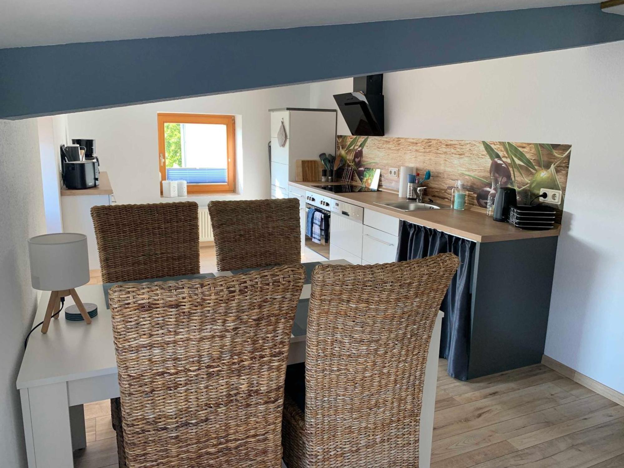 Ferienwohnung In Den Wiesen Albertshausen Экстерьер фото